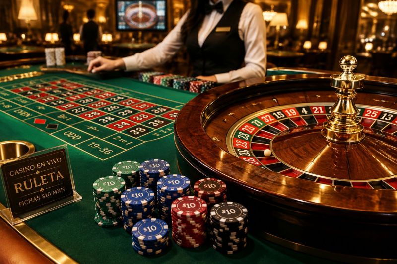 ¿Cuál es la apuesta mínima en casino en vivo? Guía para México